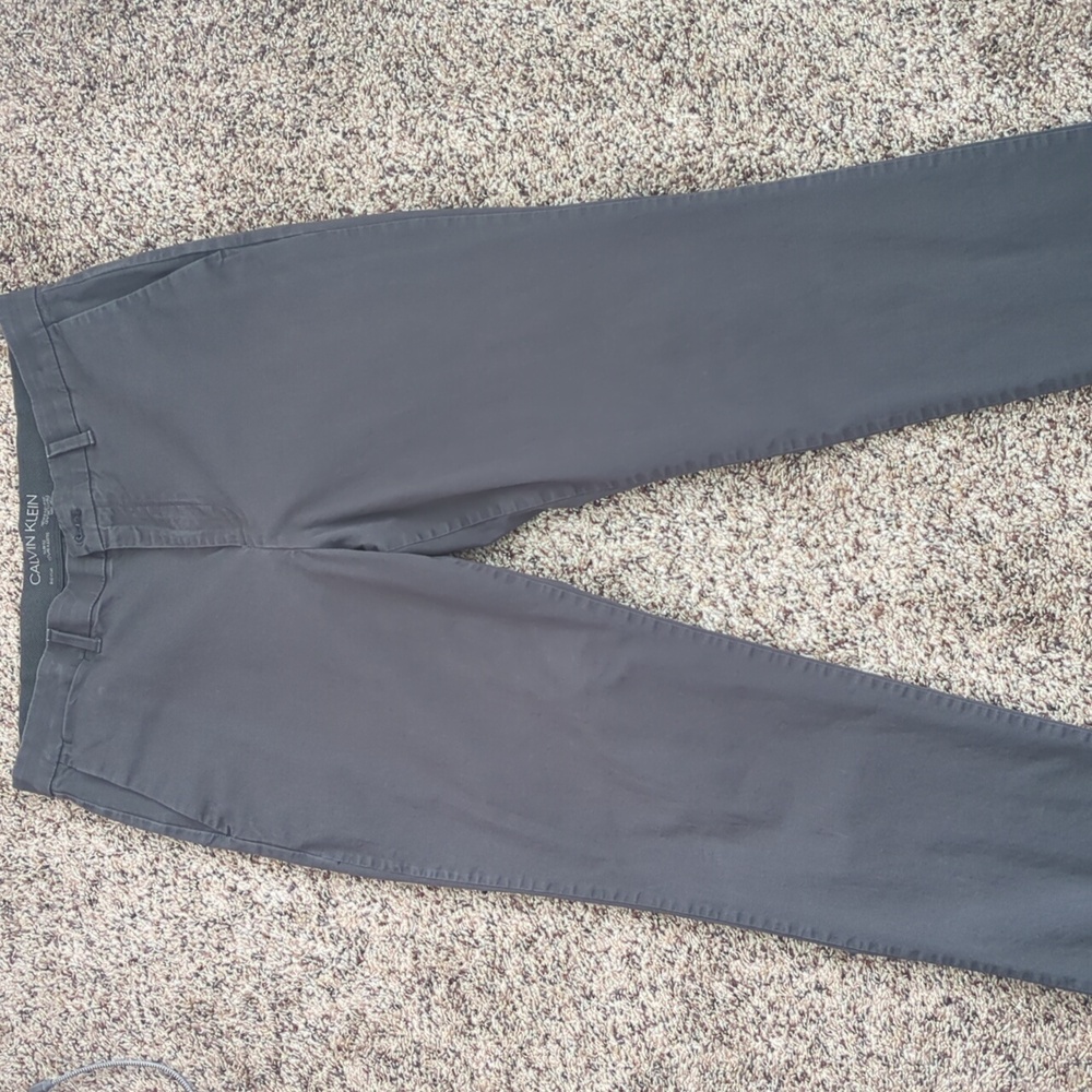 Calvin Klein‎ Chino Men's Pants Slim Fit Size 32x30 Gray